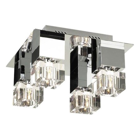 Plc Lighting 4 Light Ceiling Light Charme Collection 81234 PC